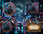Myths, Fantasies & Legends "Neon Drift" 1 Oz. Pure Copper Coin with Case