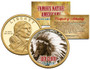 Colorized Sacagawea Dollar Famous Native Americans Coins