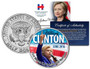 Hillary Clinton First Woman Presidential Nominee JFK Half Dollar