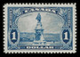 Canada 1935 "Champlain Monument" $1 Stamp #227 MNH