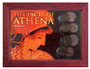 The Faces of Athena 4 Coin Set of Historical Replicas in 5" x 7" Frame