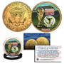 France Champions - 2018 FIFA World Cup Russia Soccer 24K Gold JFK Half Dollar