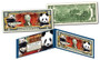 Lucky Panda Colorized $2 Bill Chinese Lucky Money