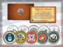 U.S. Armed Forces 5 Coin State Quarter Collection