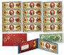 Complete Set of 12 Chinese Zodiac $2 Bills