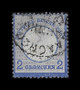 1872 #20 Large Shield 2 Groschen Cancelled