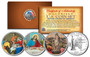 Jesus Colorized New York State Quarter 3 Coin Set
