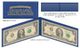 Set of 3 Blue Folios Holds 2 Bills Each