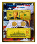 President Trump $100 Gold Tribute Coin & Currency Set in 8" x 10" Frame