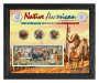 Native American Colorized Coin & Currency Set in 8" x 10" Frame - Landscape