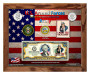 U.S. Armed Forces Vintage Series Army Colorized Currency Set in 8" x 10" Frame