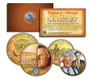 Ted Kennedy Colorized JFK Half Dollar and State Quarter 2 Coin Set