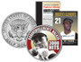 Roberto Clemente 1972 3000 Hits Colorized JFK Half Dollar