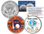 World's Fair New York 1939 & 1964 Anniversary JFK 2 Coin Set