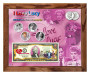 "I Love Lucy" Colorized JFK Half Dollar Coin & Currency Set in 8" x 10" Frame