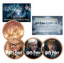 Harry Potter DEATHLY HALLOWS Great Britain Legal Tender Set 4