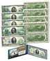 Set of all 5 1914 Series Hybrid New Modern $2 Bills