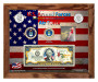 U.S. Armed Forces Vintage Series Air Force Colorized Currency Set in 8" x 10" Frame