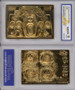 Kiss Gene Simmons Psycho Circus 23K Gold Sculpted Card Graded Gem Mint 10