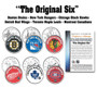 NHL Original Six U.S. & CanadaÂ Colorized Quarter Collection