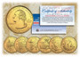 2009 24K Gold Plated Territory Quarters