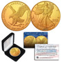 2023 24K Gold Plated 1 Oz. Silver Eagle