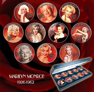 Marilyn Monroe JFK Half Dollar Collection