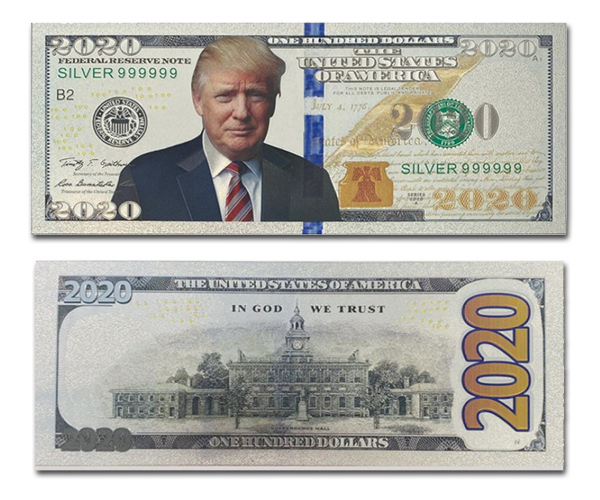 GOD BLESS AMERICA TRUMP Q 1オンス　銀貨B型 Donald Trump 2024 99.9% Silver Proof Coin With A Portrait Of