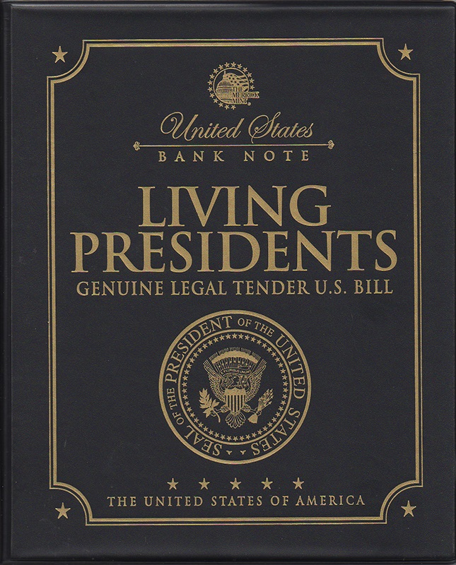 Living Presidents Deluxe Commemorative $2 Bill