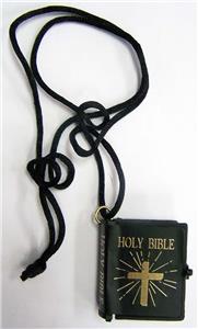 Micro Holy Bible Necklace