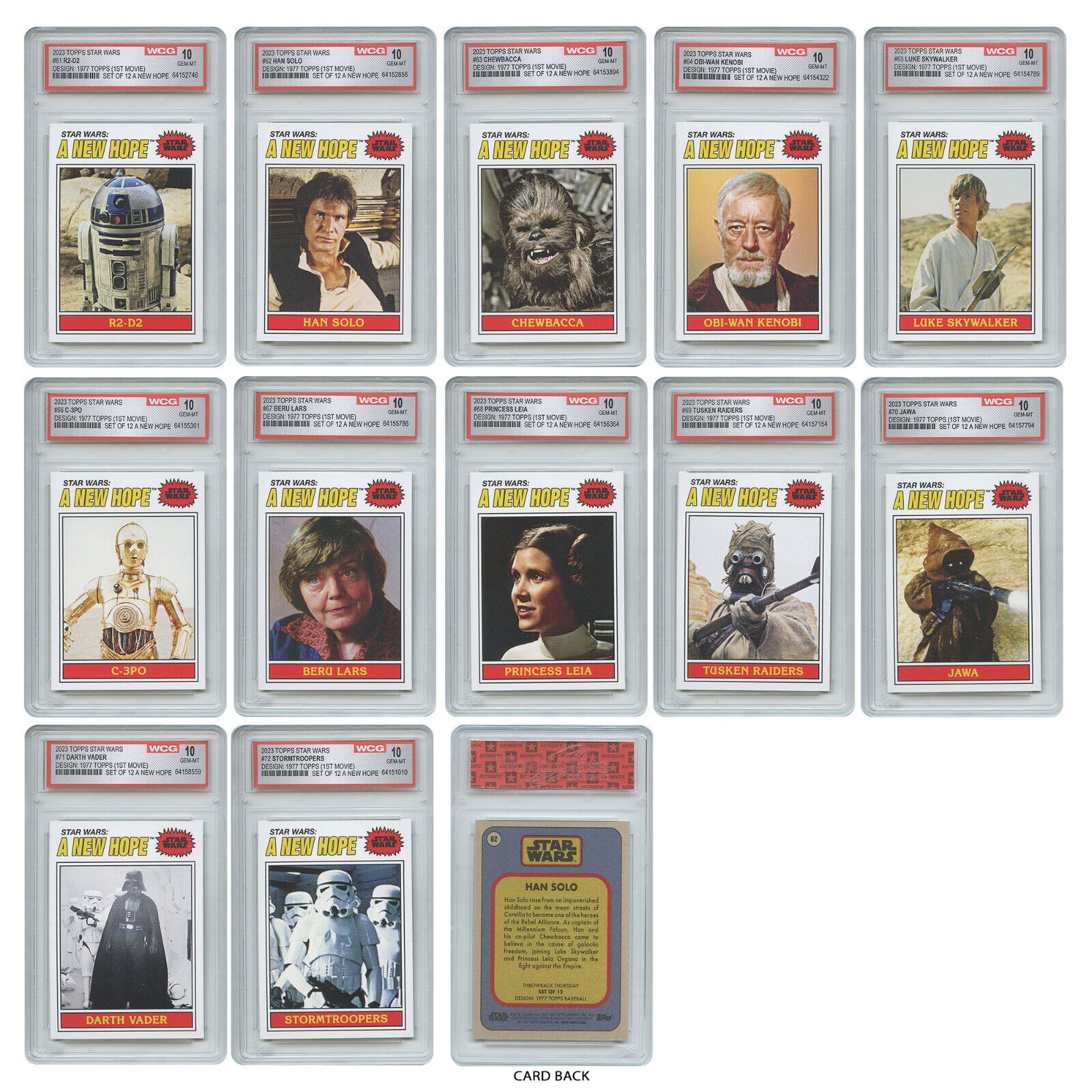 【25枚コンプリート】Star Wars 50周年記念カード topps 25枚コンプリート】Star Wars 50周年記念カード topps