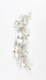 White on Bright Silver Base
