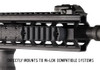 Dirty Bird 7-Slot Aluminum M-LOK Rail Section