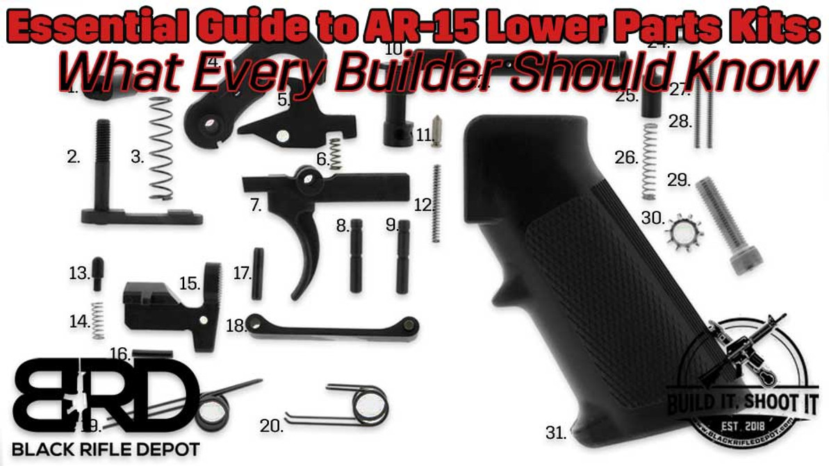 Essential Guide to AR-15 Lower Parts Kits: What Every Builder Should Know