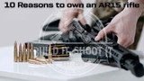 10 Reasons to own an AR15 rifle