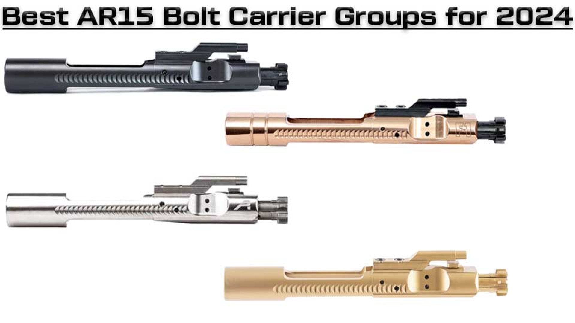 What is the Best Bolt Carrier Group Best AR 15 BCG Black Rifle Depot