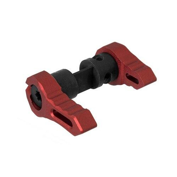 LEAPERS / UTG UTG AR 15 Ambidextrous 45/90 Safety Selector - RED, AR 15 Safety Selector, Red AR 15 Parts, Colored AR 15 Parts, AR 15 Parts, AR Parts, Spare AR 15 Parts, AR 15 Lower Parts 