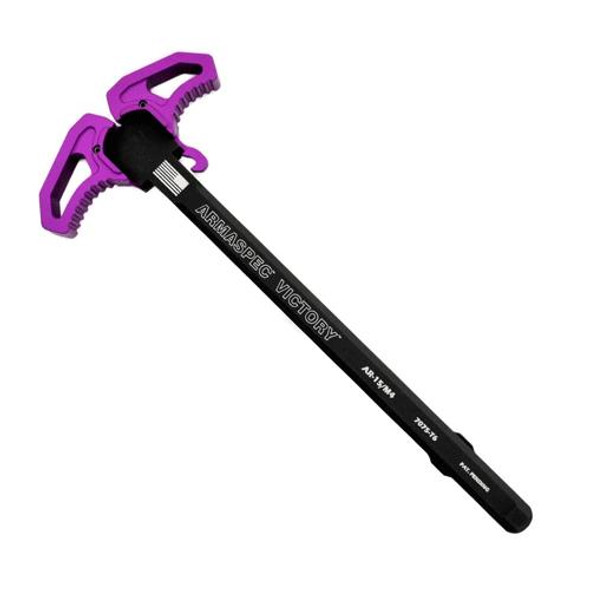 Armaspec Victory Charging Handle - AR 15 Purple