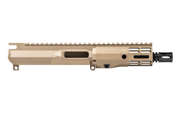 Aero Precision EPC-9 Threaded 5.5" 9mm Complete Upper Receiver w/ ATLAS R-ONE 4.8" Handguard - FDE Cerakote