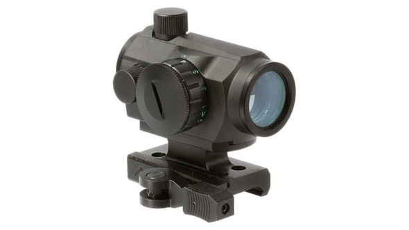 Aim Sports 1X20MM Dual Illuminated Micro Dot Sight W/ QD Lower 1/3 Co-Witness Riser