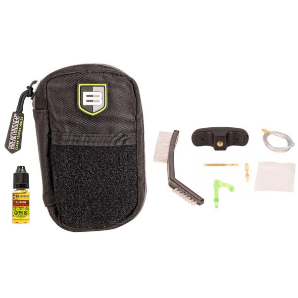 Breakthrough Cleaning Technologies Badge Series - 5.56mm Pull Through Cleaning Kit With Molle Pouch