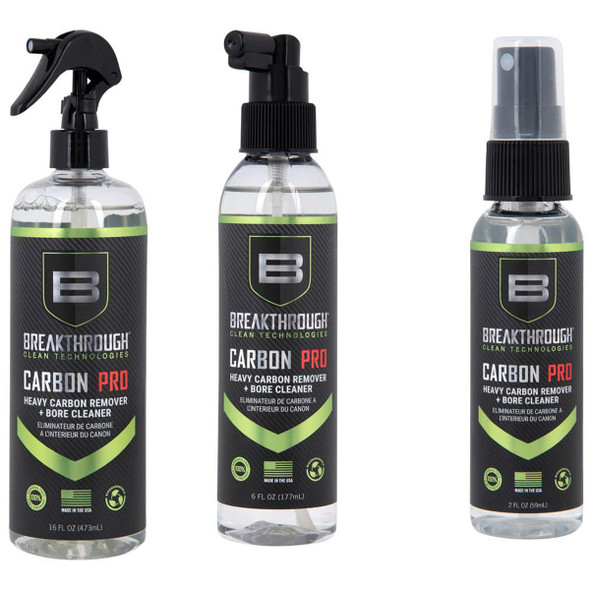 Breakthrough Clean Technologies Carbon Pro - Heavy Carbon Remover With Bore Cleaner Pump Spray Bottle