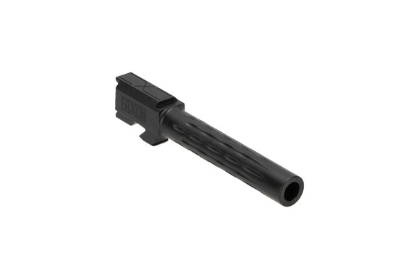 Faxon Firearms Flame Fluted for Glock 17 Match Barrel - Non-Threaded - Nitride