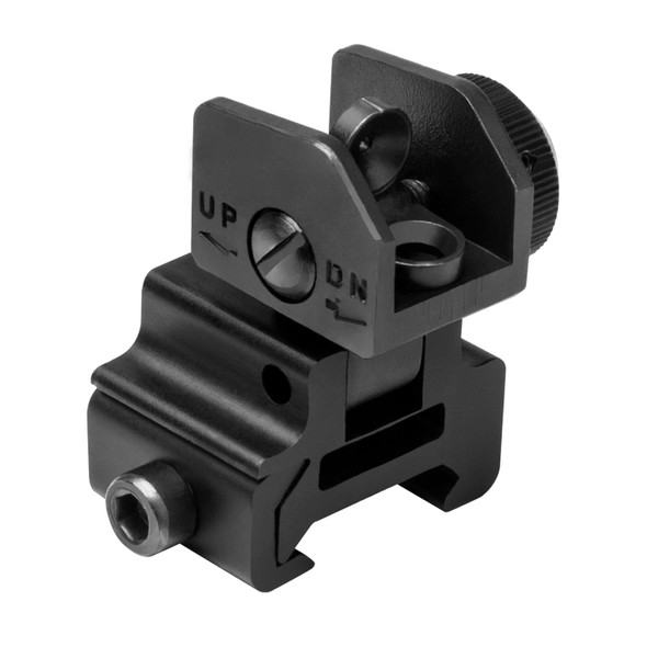 NcSTAR AR-15 Flip Up Rear Sight