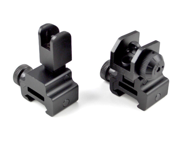 Presma AR-15 Aluminum Flip-Up Sight Set