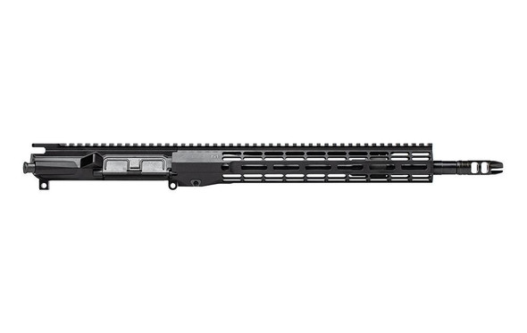 M4E1 Threaded Complete Upper, 14.5" 5.56 Mid-Length Barrel w/ Pinned Epsilon 556SL, 12" M-LOK ATLAS R-ONE HG - Anodized Black M4E1 Threaded Complete Upper, 14.5" 5.56 Mid-Length Barrel w/ Pinned Epsilon 556SL, 12" M-LOK ATLAS R-ONE HG - Anodized Black