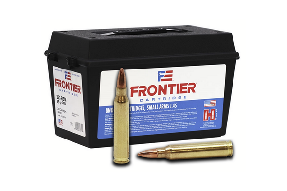 Hornady Frontier 223 Remington Ammunition 55 Grain Full Metal Jacket Rifle Ammo - 200 Round Ammo Can Hornady Frontier 223 Remington Ammunition 55 Grain Full Metal Jacket Rifle Ammo - 200 Round Ammo Can