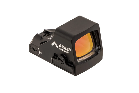 Holosun Compact Pistol Red Dot Sight - Red ACSS Vulcan Dot Reticle Holosun Compact Pistol Red Dot Sight - Red ACSS Vulcan Dot Reticle