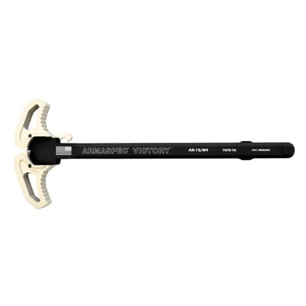 Armaspec Victory Charging Handle - AR 15 Silver