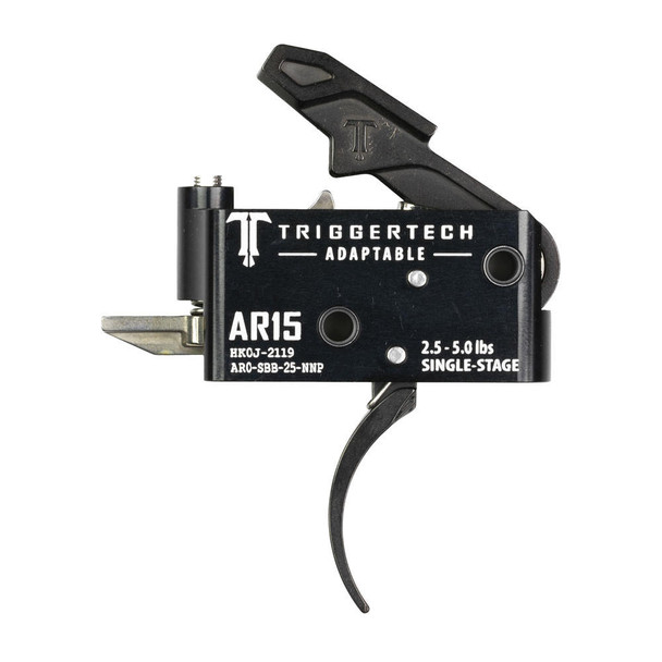 TriggerTech Triggertech Single-Stage Adaptable Pro Curved AR 15 Trigger 